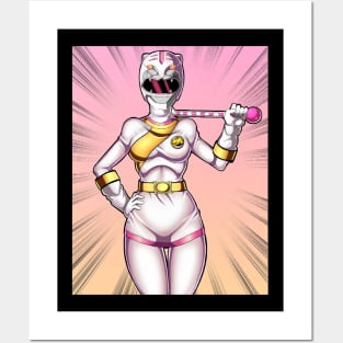 white ranger Posters and Art